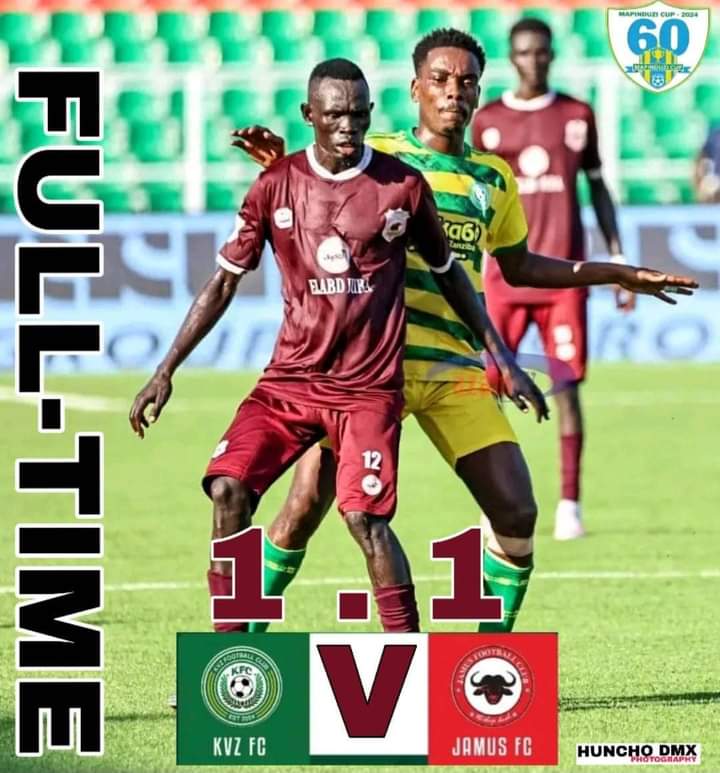 JAMUS Football Holds Zanzibar’s KVZ FC to a 1-1 Draw in Mapinduzi Cup