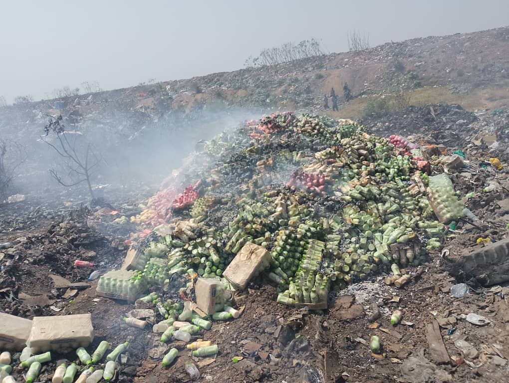 South Sudan National Bureau of Standards Destroys Over 60 Tons of Expired and Substandard Goods