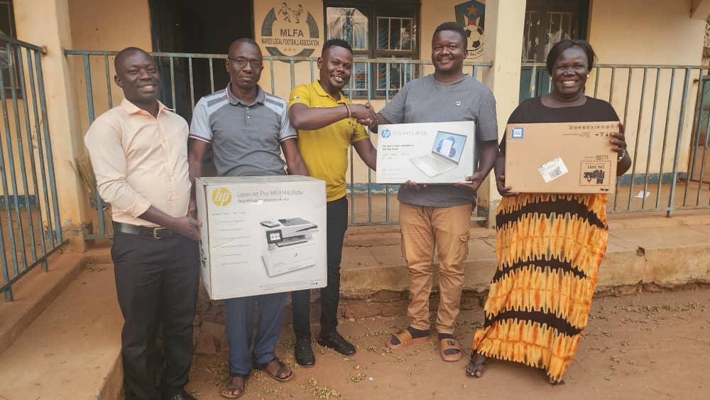 MLFA RECEIVES OFFICE EQUIPMENT