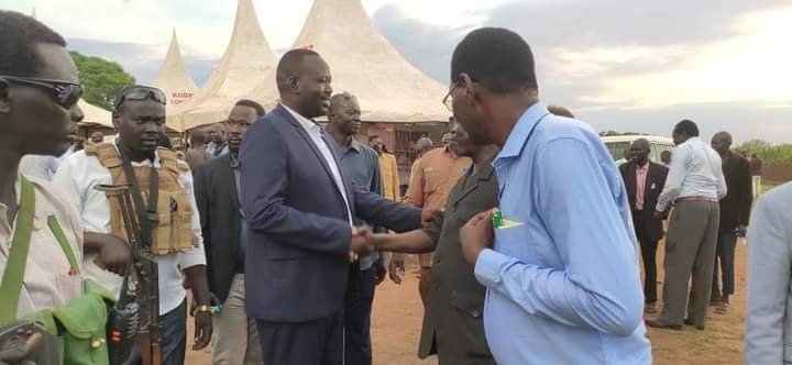 Juba County Commissioner, Emmanuel Ezbon, Encourages Lokiliri Residents to Develop and Protect their Environment