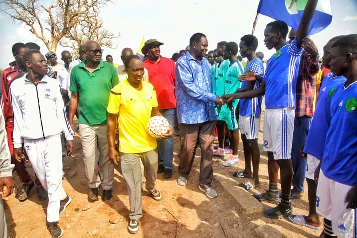 President of South Sudan Football Association Visits Kodok to Promote Football Development