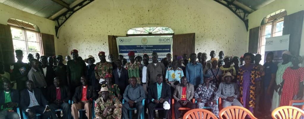 CEPO Leads Civil-Military Dialogue in Bereka Boma, Lainya County to Foster Peace and Unity