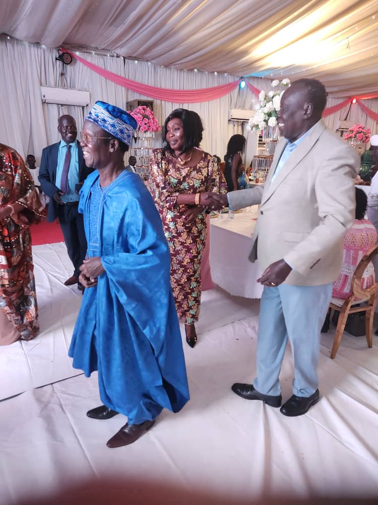 Vice President Igga Honors Newlyweds at Reception Ceremony