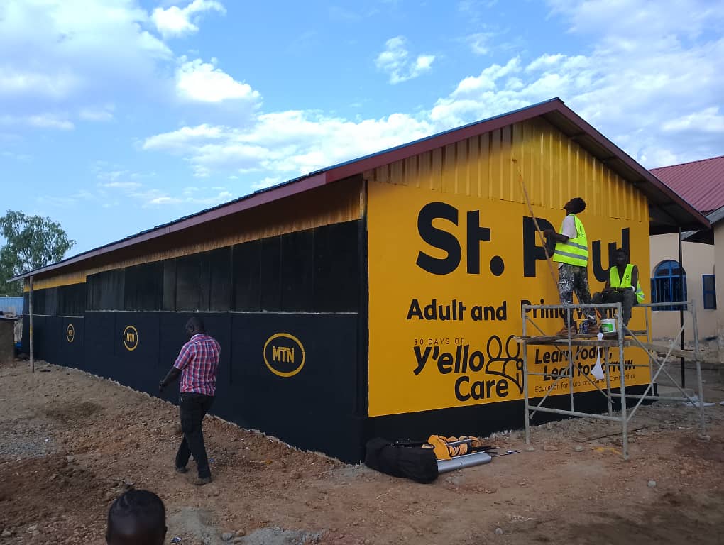 MTN South Sudan Empowers St. Paul Adult and Primary School for a Brighter Future