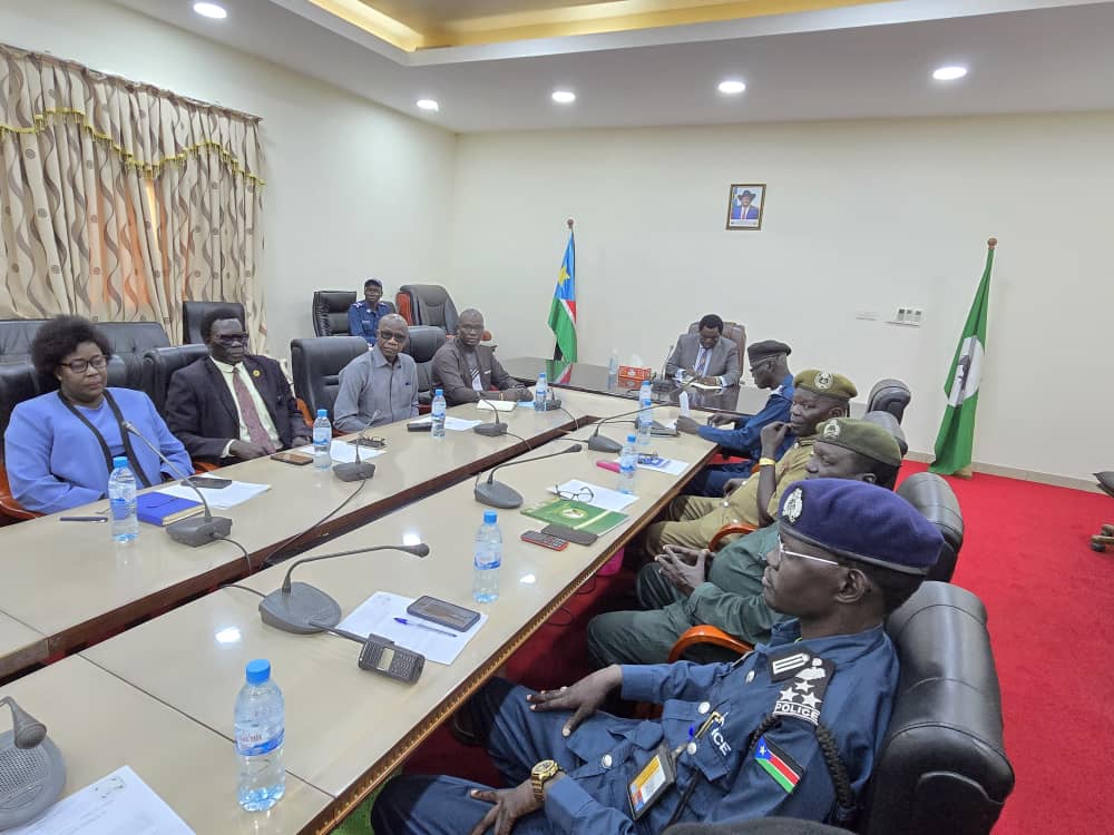 Governor Jadalla Leads Efforts to Enhance State Security in Central Equatoria