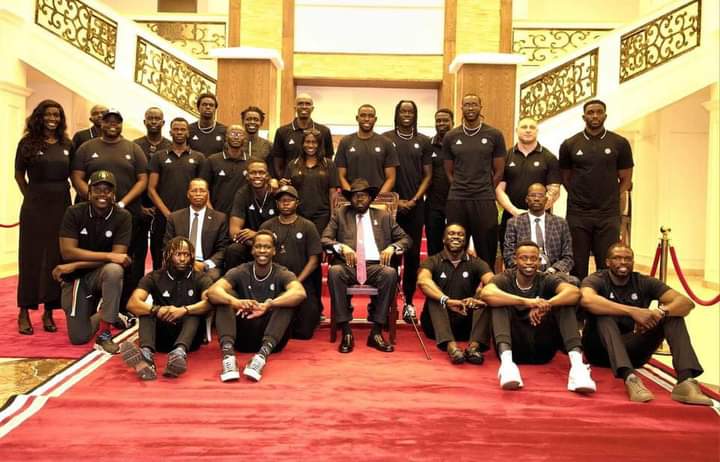 President Kiir Commends National Basketball Team’s Olympic Triumph, Vows Support for Sports Development