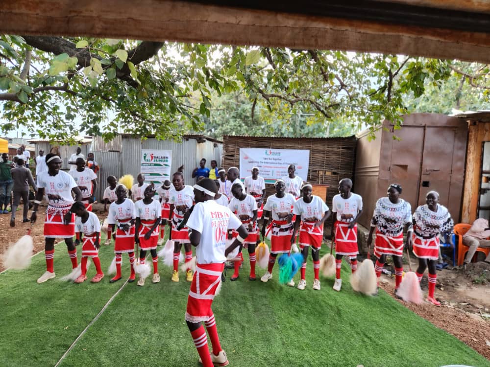 INTERNATIONAL DAY OF PEACE CELEBRATED UNDER GUREI PEACE TREE BY JUBA RESIDENTS OVER A CUP OF PEACE TEA