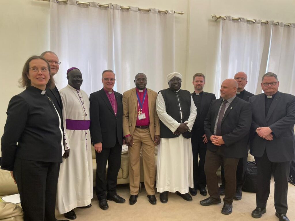 Finnish Church Leaders Address Refugee Crisis in South Sudan During Solidarity Visit