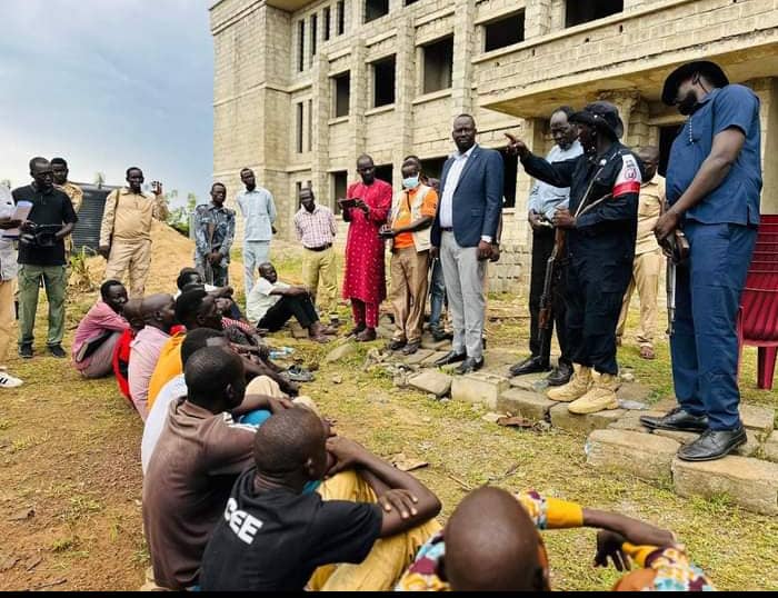 Juba County Commissioner Emmanuel Tete Leads Crackdown on Land Grabbing, Arrests 12 Suspects