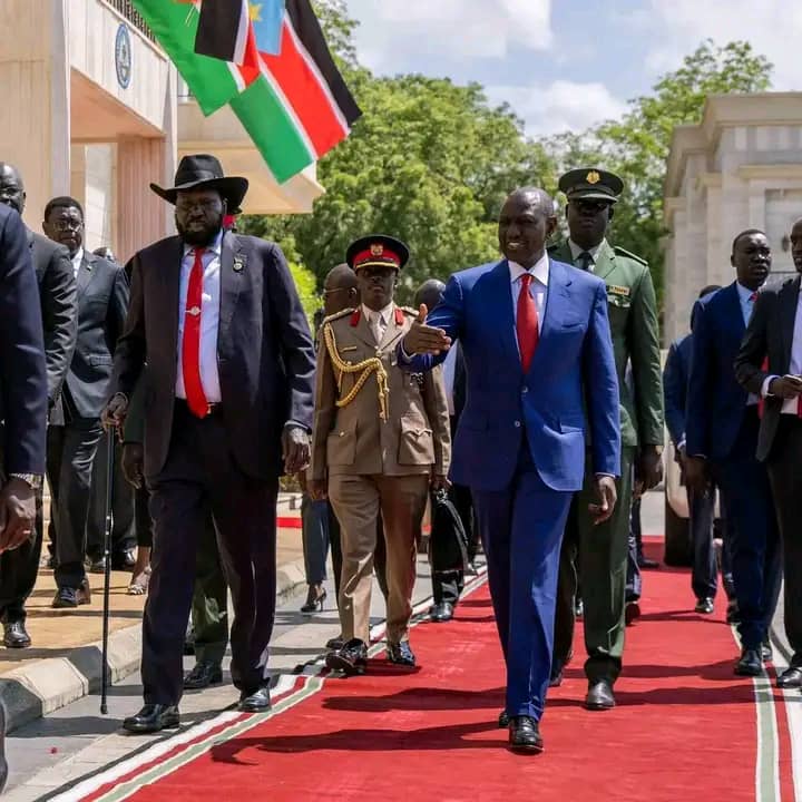 President Ruto Arrives in South Sudan for Crucial Peace Talks