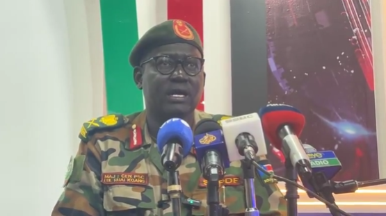 Major General. Lul Ruai Addresses Media Following South Sudan Security Clash: Four Dead Amid Miscommunication