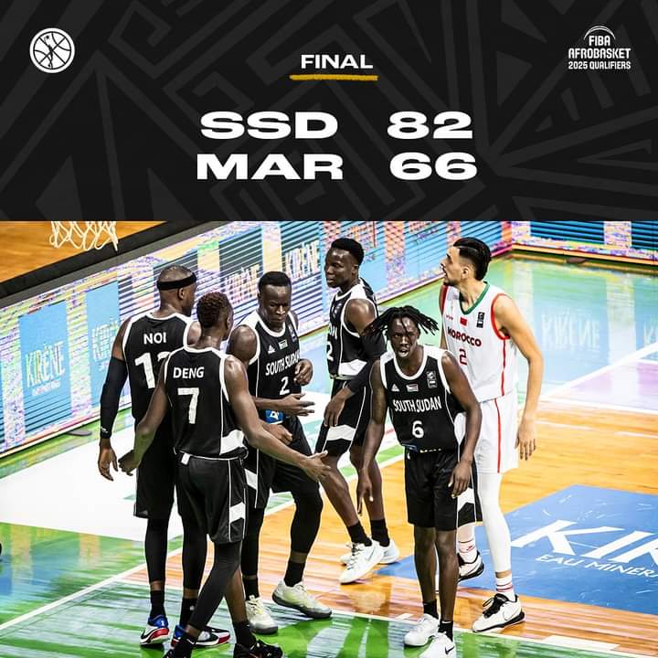 South Sudan Shines Bright: Upsets Morocco 82-66 in FIBA Afrobasket Qualifiers